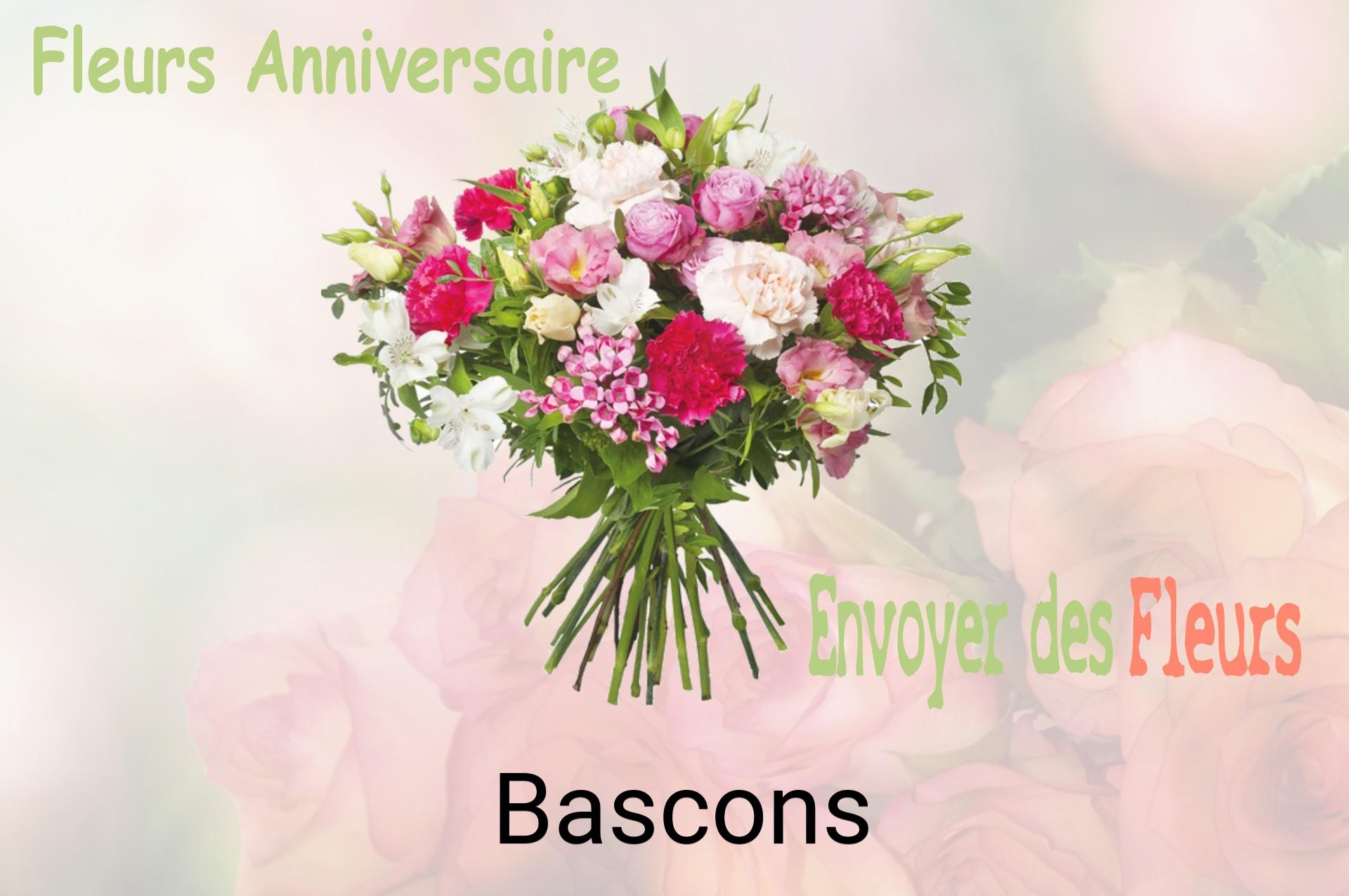 Bouquet de fleurs d’anniversaire livré à Bascons