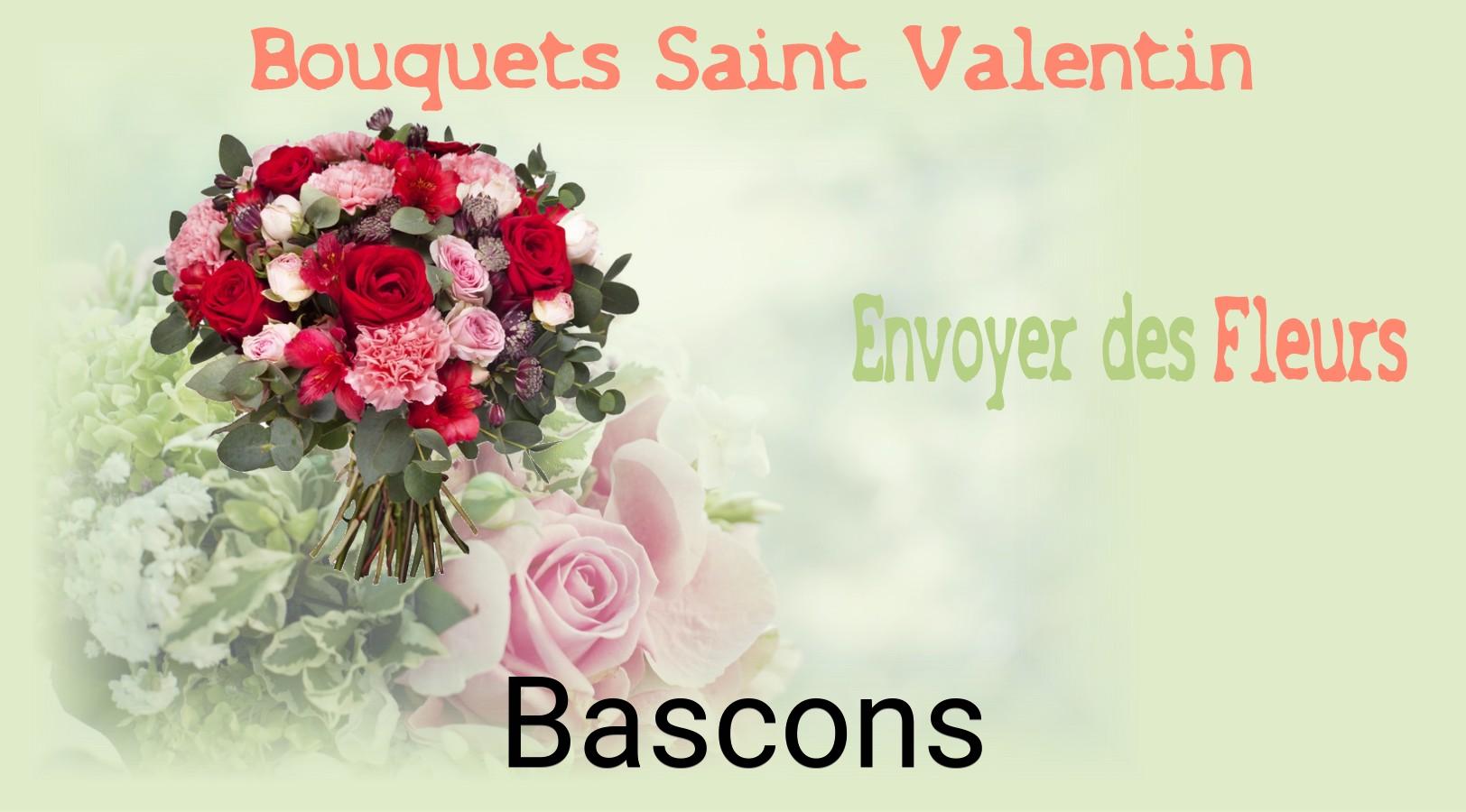 Roses de Saint-Valentin livrées à Bascons