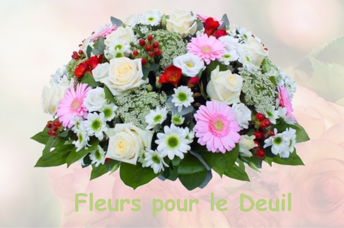 fleurs deuil BASCONS